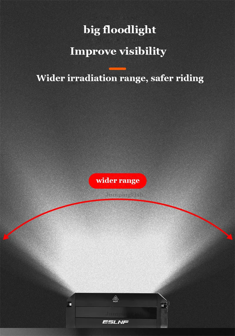 Bicycle and scooter light 1800LM