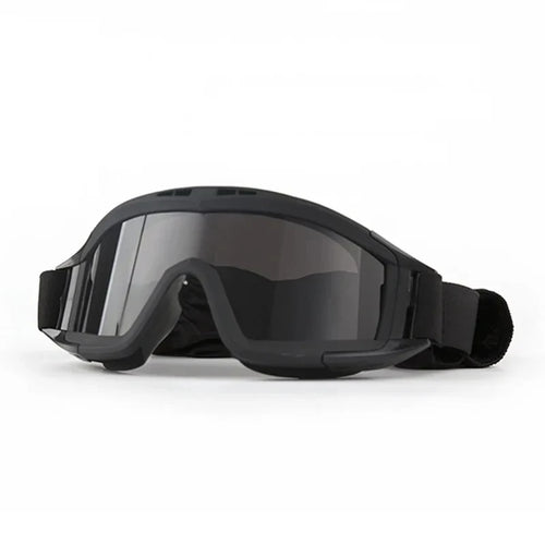 Protective goggles for helmet