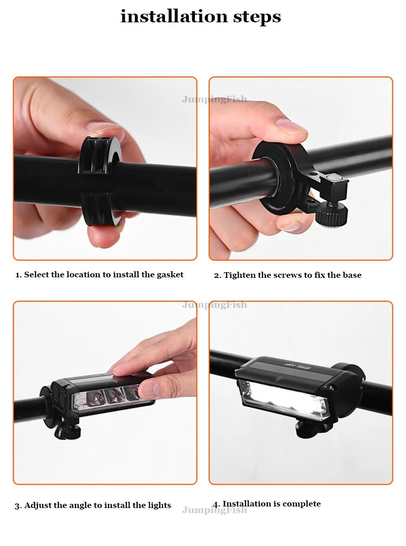 Bicycle and scooter light 1800LM