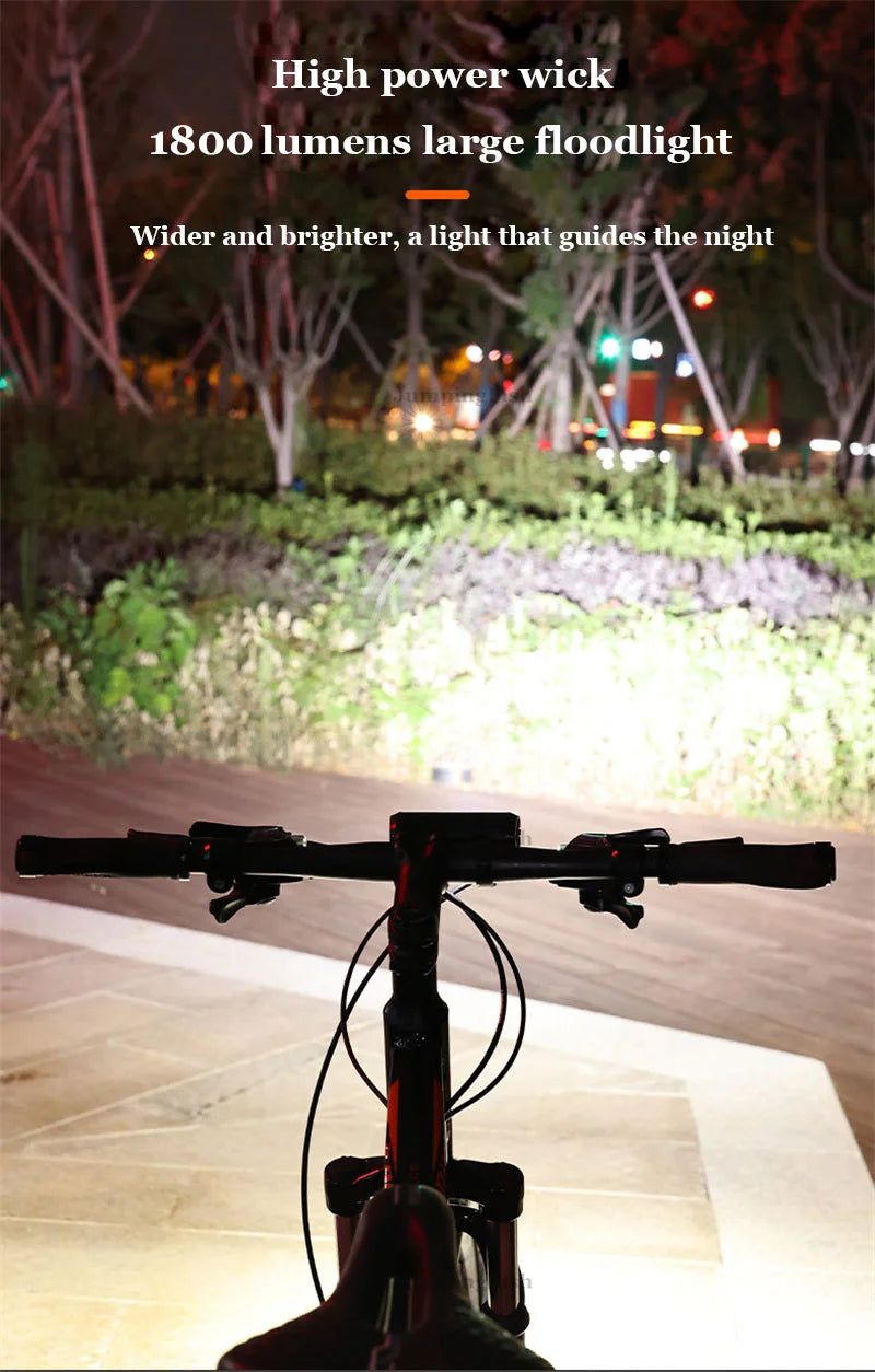Bicycle and scooter light 1800LM