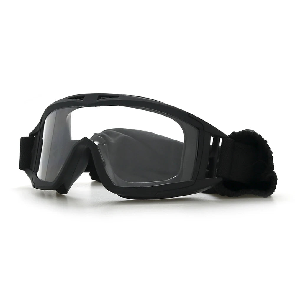 Protective goggles for helmet