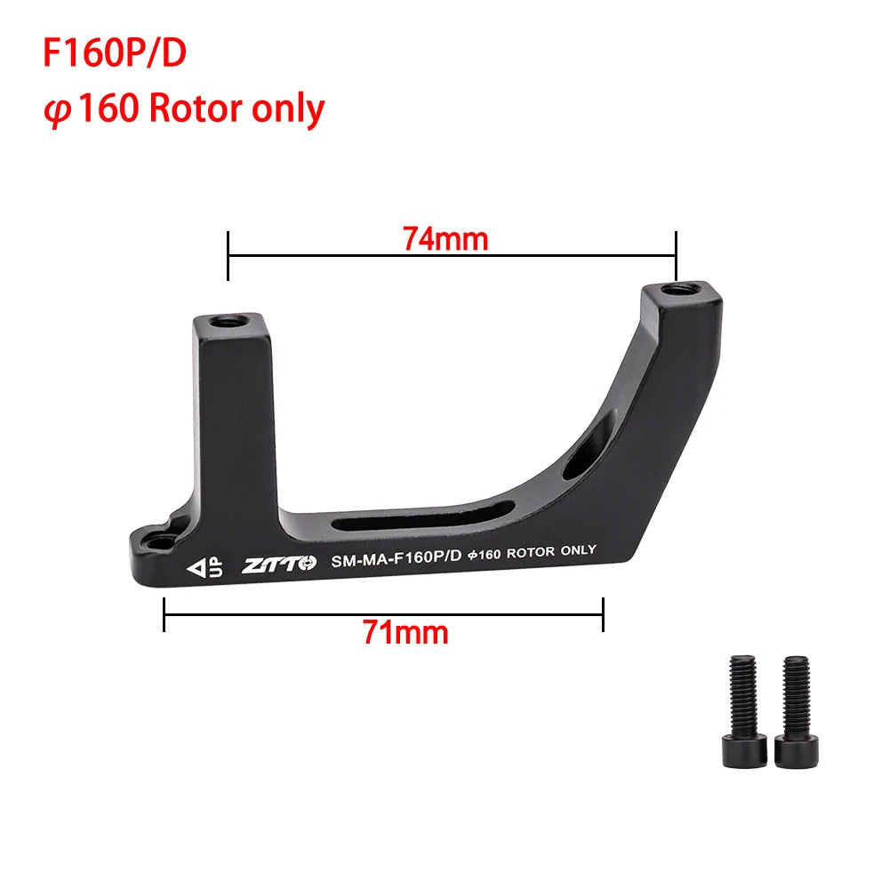 140mm to 160mm disc adapter
