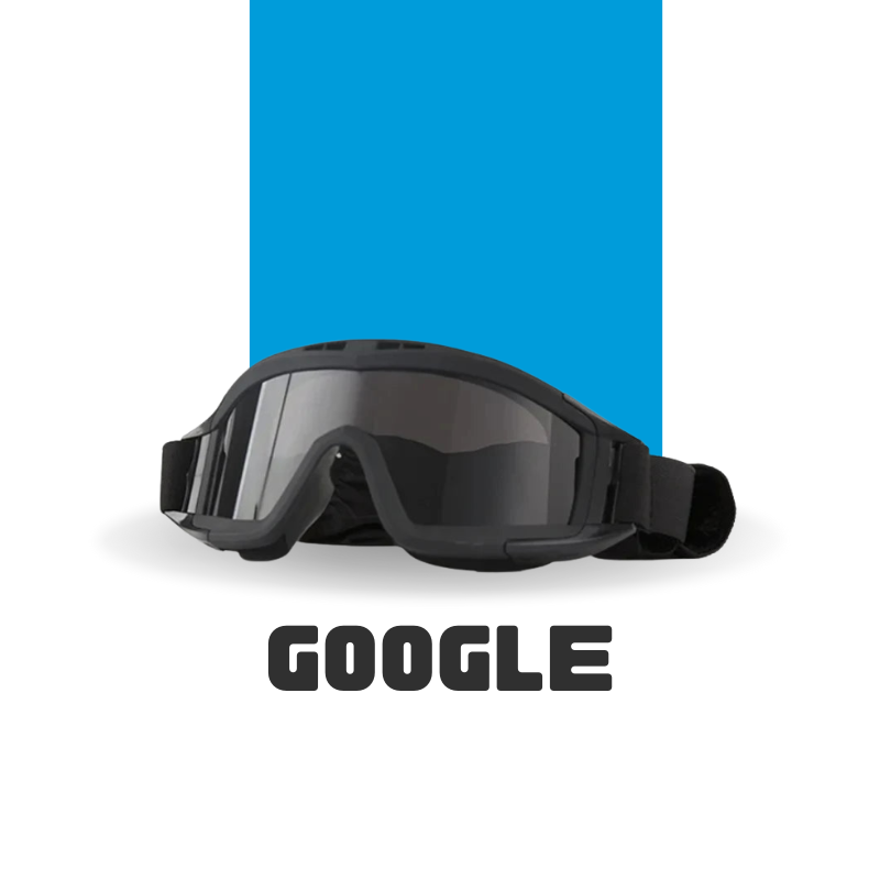 Protective goggles for helmet