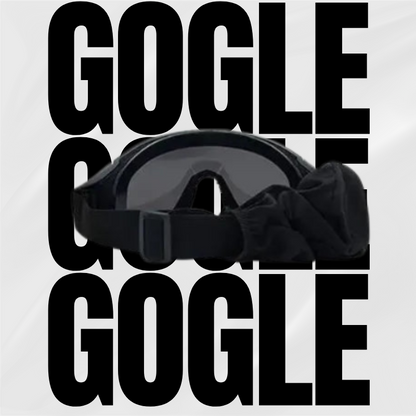 Protective goggles for helmet