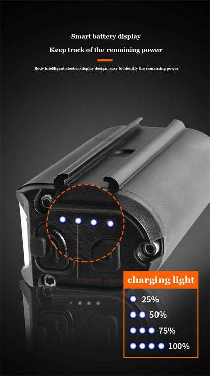 Bicycle and scooter light 1800LM