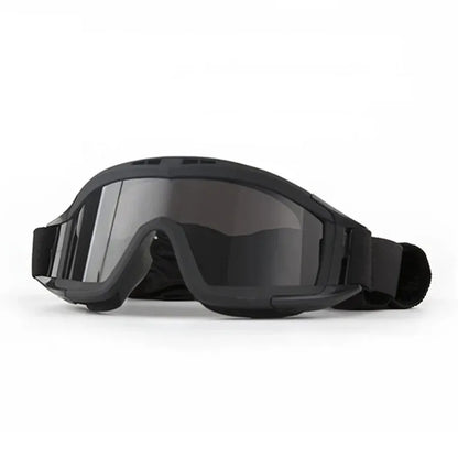 Protective goggles for helmet