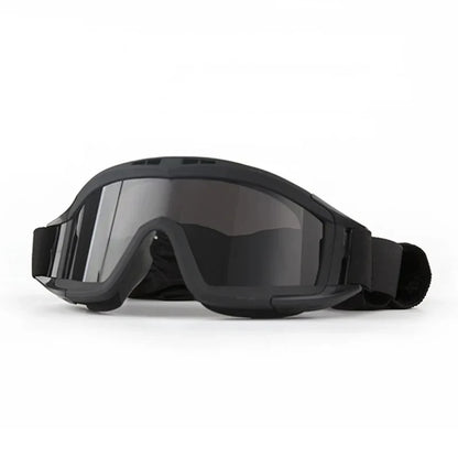 Protective goggles for helmet