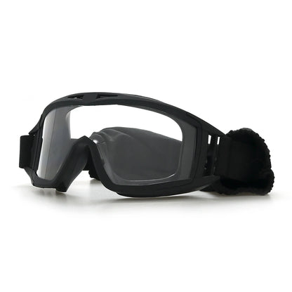Protective goggles for helmet